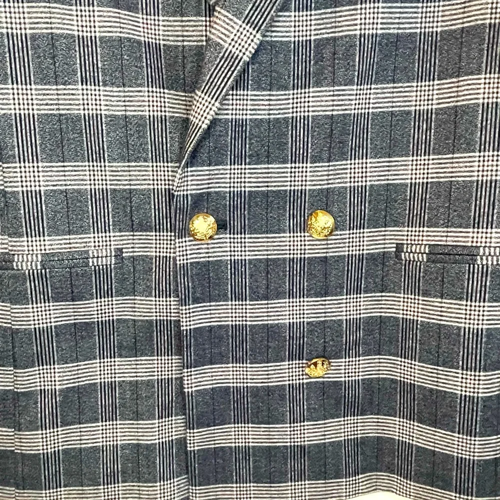 Banana Republic Women’s Plaid Blazer Sz8 - Picture 4 of 8